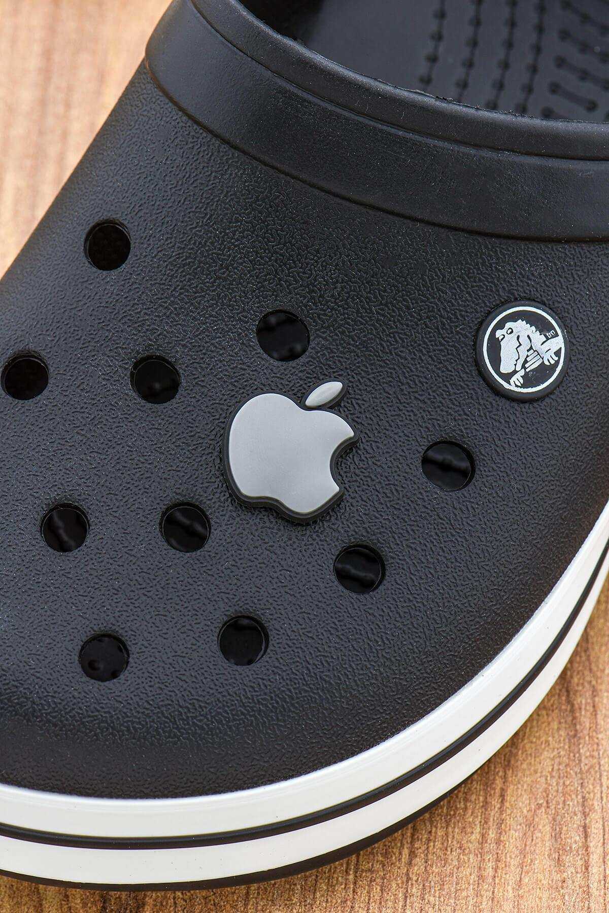 Isirilmis Elma Jibbitz Crocs Susu Terlik Susu Charm Terlik Aksesuari Crs0049 Apptaki